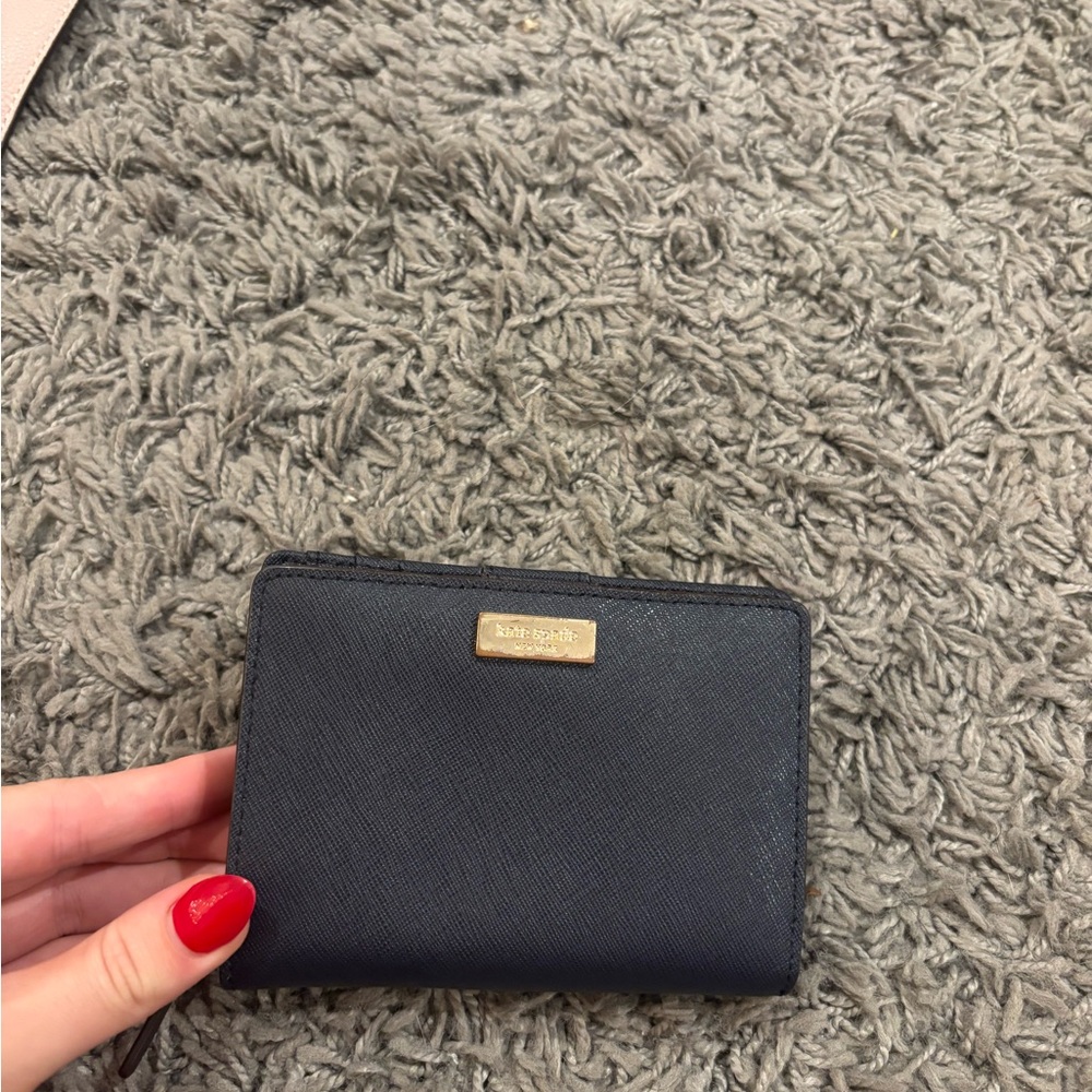 Kate Spade navy blue wallet